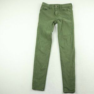 American Eagle Green Skinny Pant